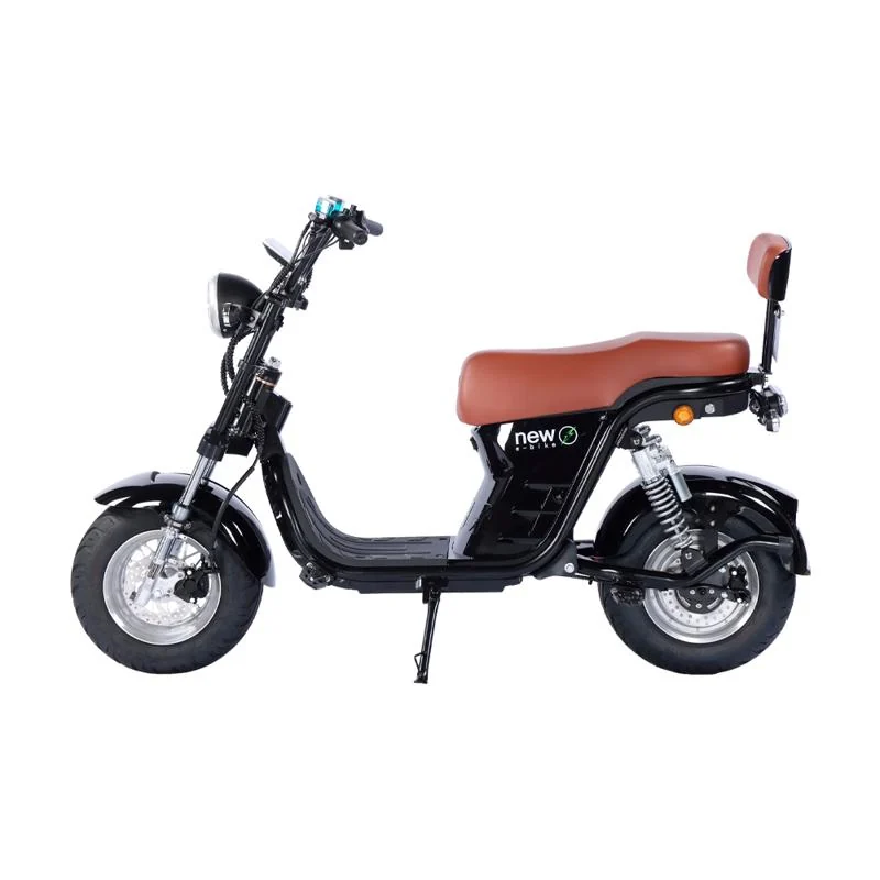 Scooter Elétrica New E-Bike Harley 1000W Bateria de Lítio 60V Preta